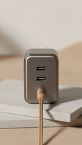 Anodized Aluminum Wall Charger