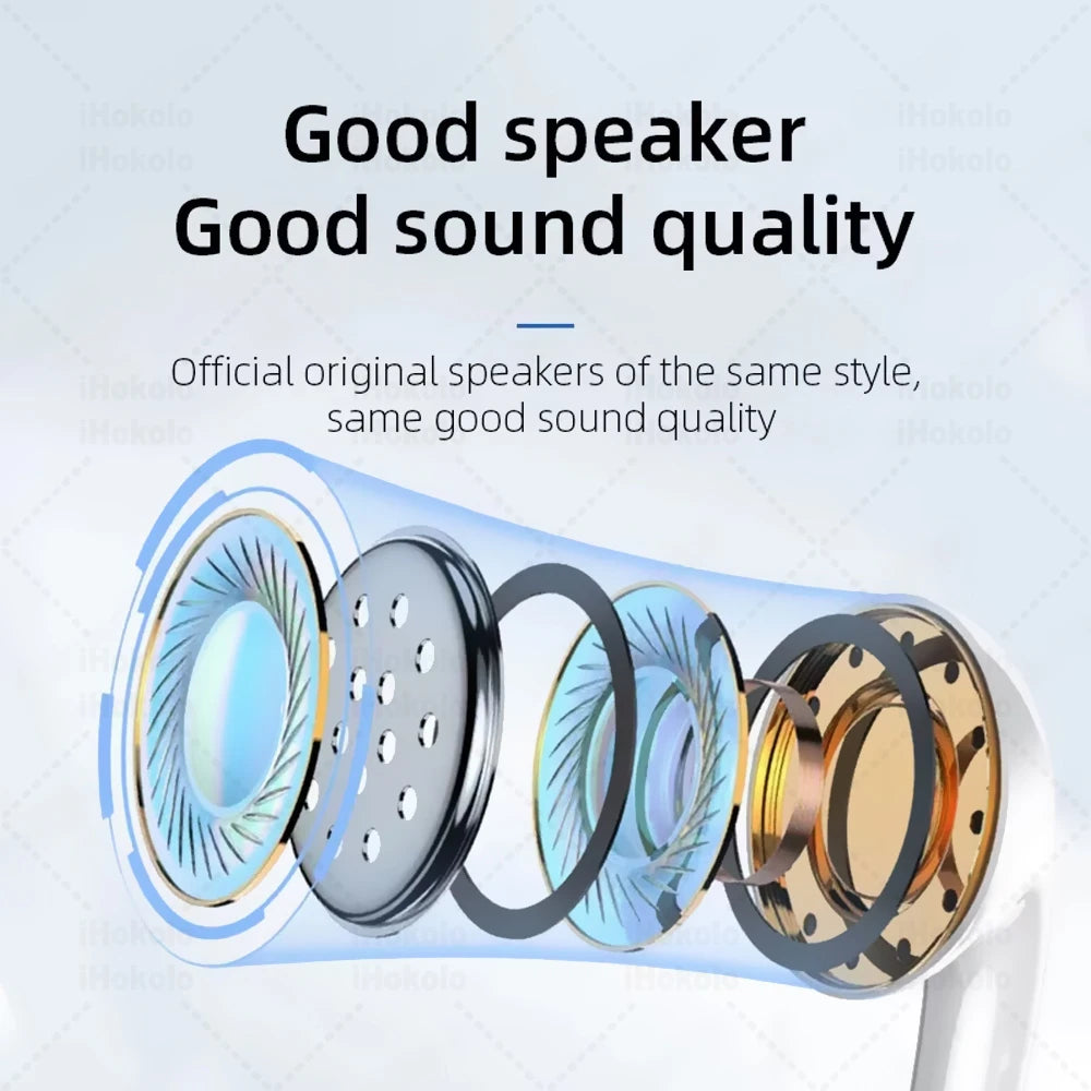 Original Wired Earphones for Apple Iphone 17 Pro Max16 15 14 13 12 11 Mini USB C Headphones Type C with Microphone Stereo Earbud